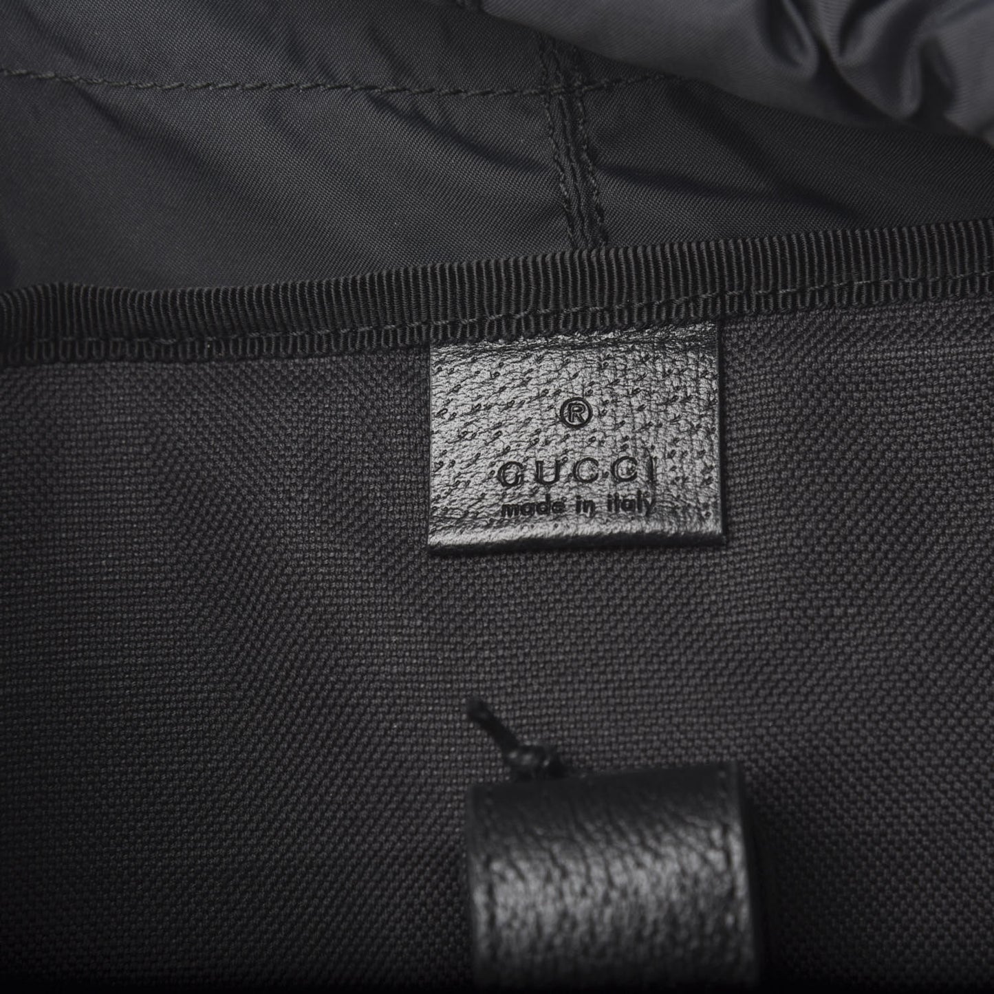 GG Supreme Monogram Psychedelic Large Double Buckle Backpack Black Multicolor