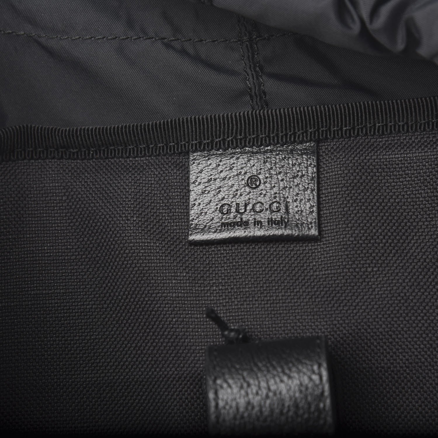 Gucci GG Supreme Monogram Psychedelic Large Double Buckle Backpack Black Multicolor 7 of 9