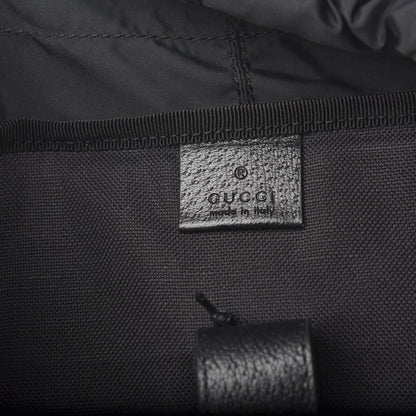 Gucci GG Supreme Monogram Psychedelic Large Double Buckle Backpack Black Multicolor 7 of 9