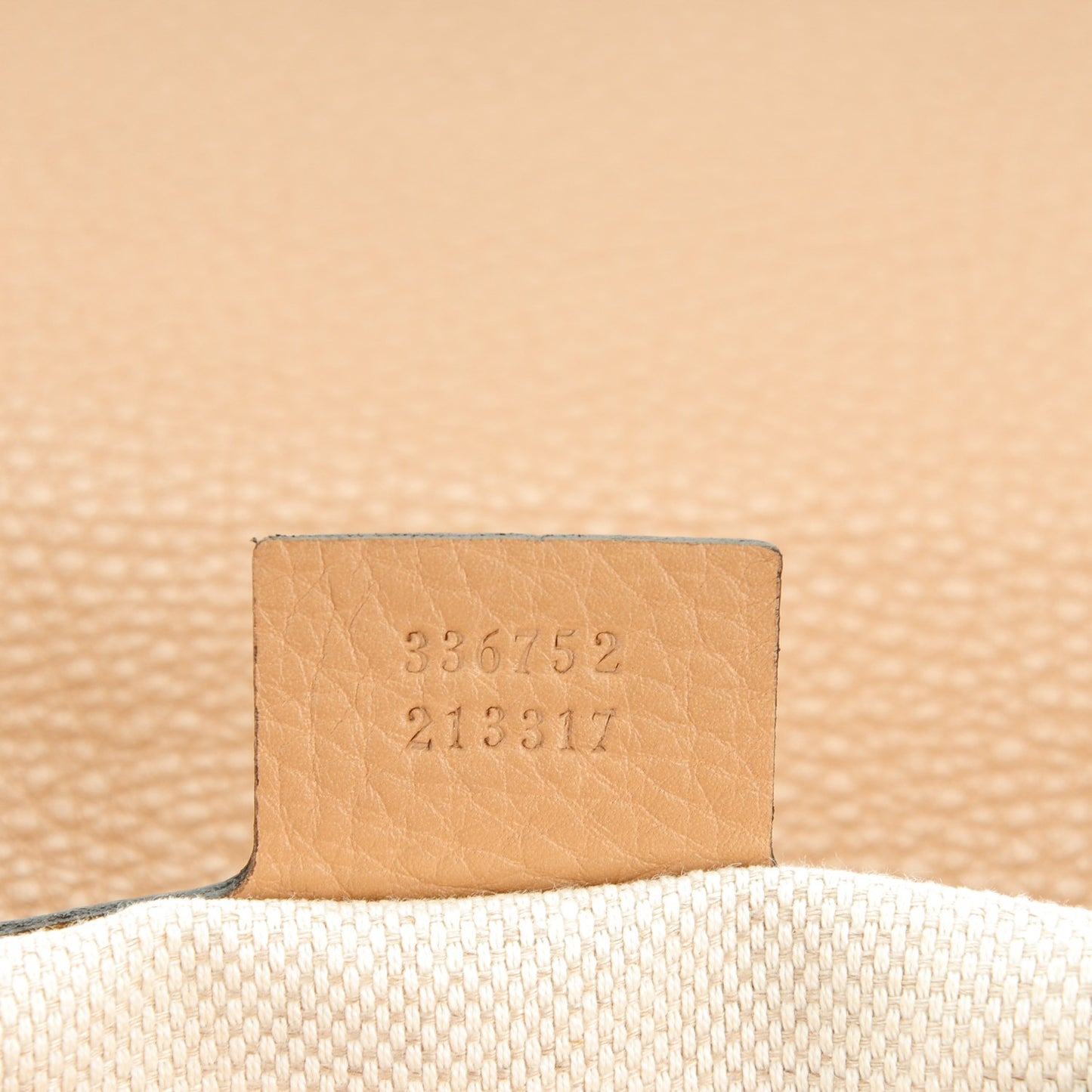 Pebbled Calfskin Medium Soho Flap Crossbody Camelia