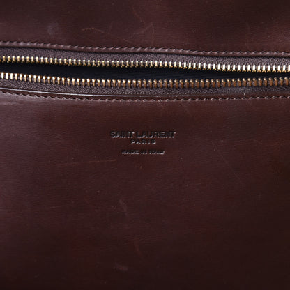 Saint Laurent Raffia Calfskin Medium Panier Tote 6 of 9
