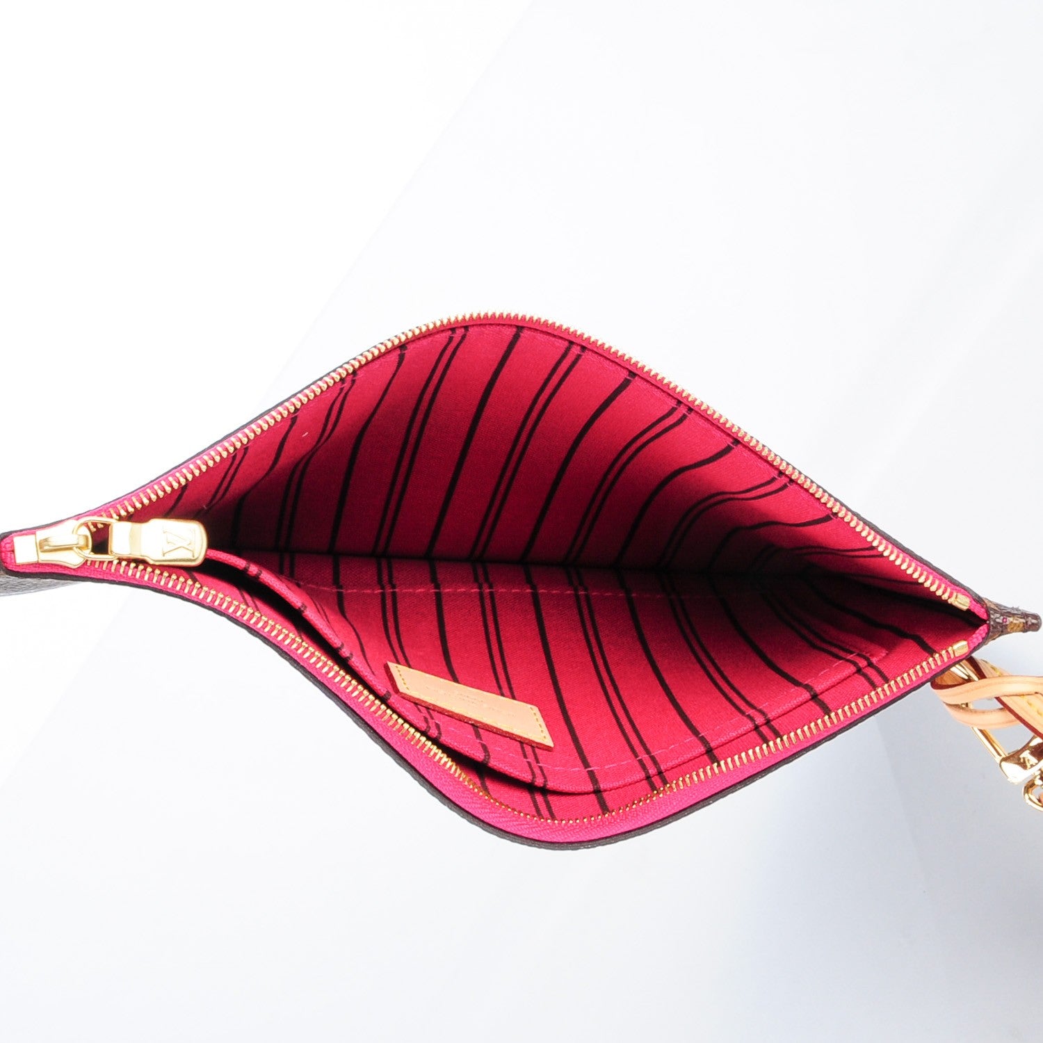 Louis Vuitton Monogram Neverfull MM GM Pochette Pivoine 5 of 7