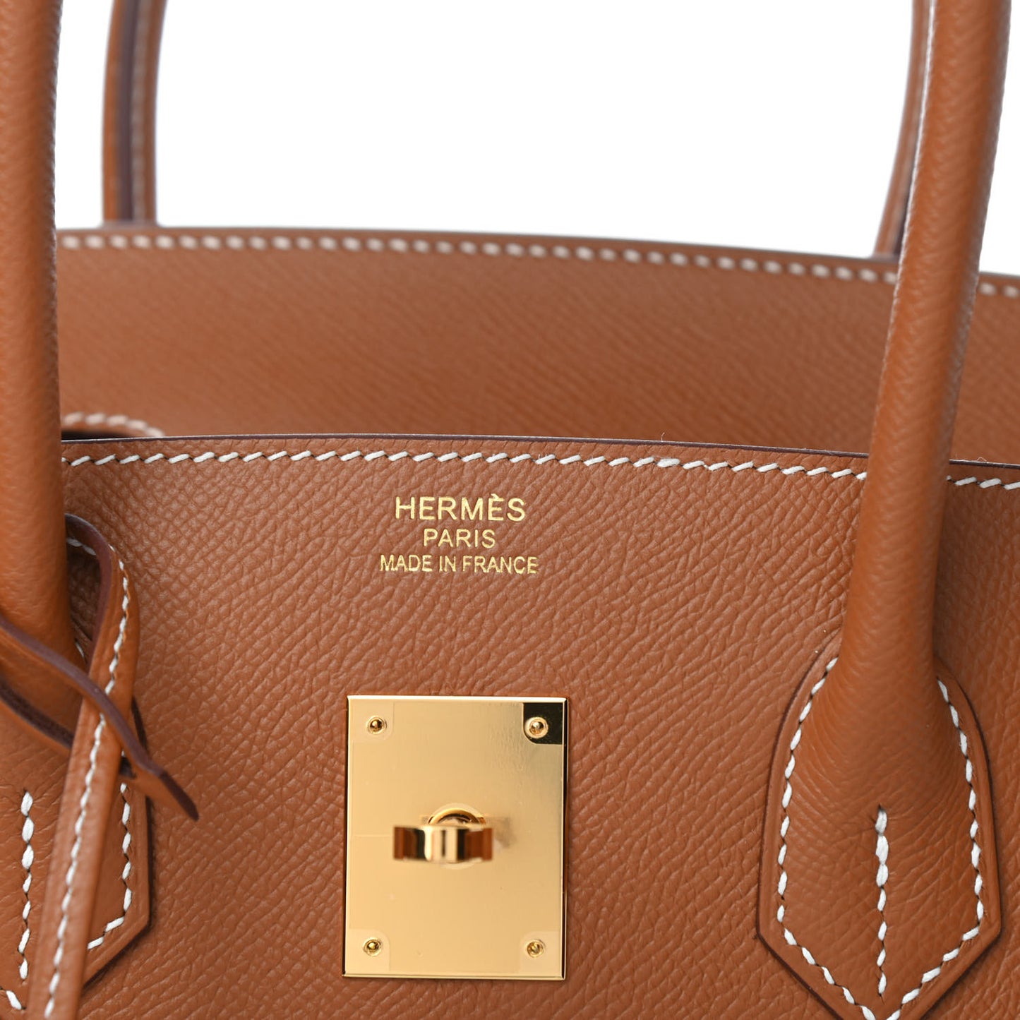 Madame Calfskin Birkin Sellier 35 Gold