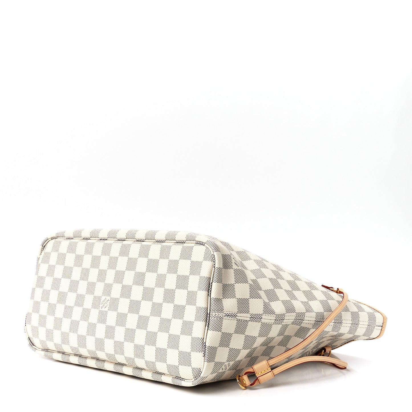 Damier Azur Neo Neverfull MM Rose Ballerine