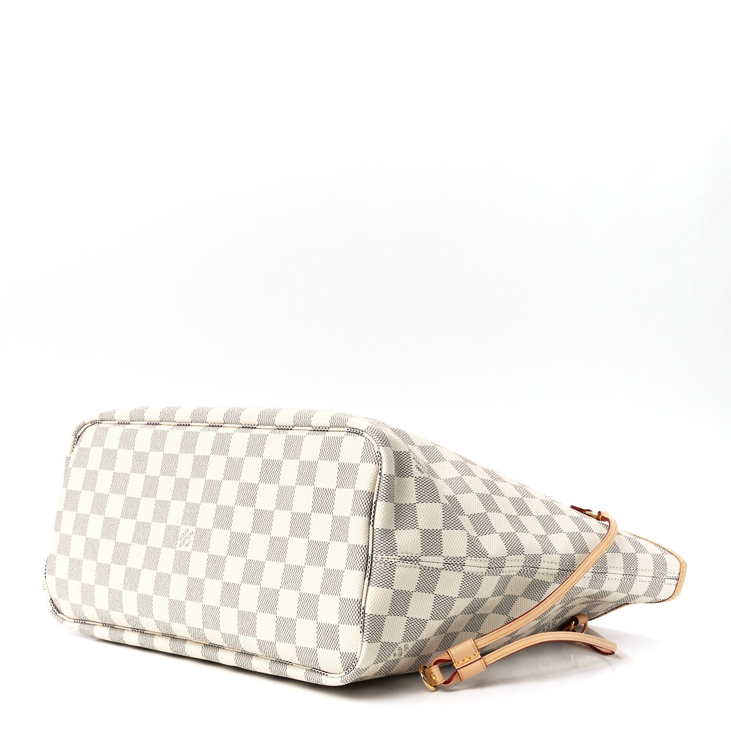 Louis Vuitton Damier Azur Neo Neverfull MM Rose Ballerine 8 of 10