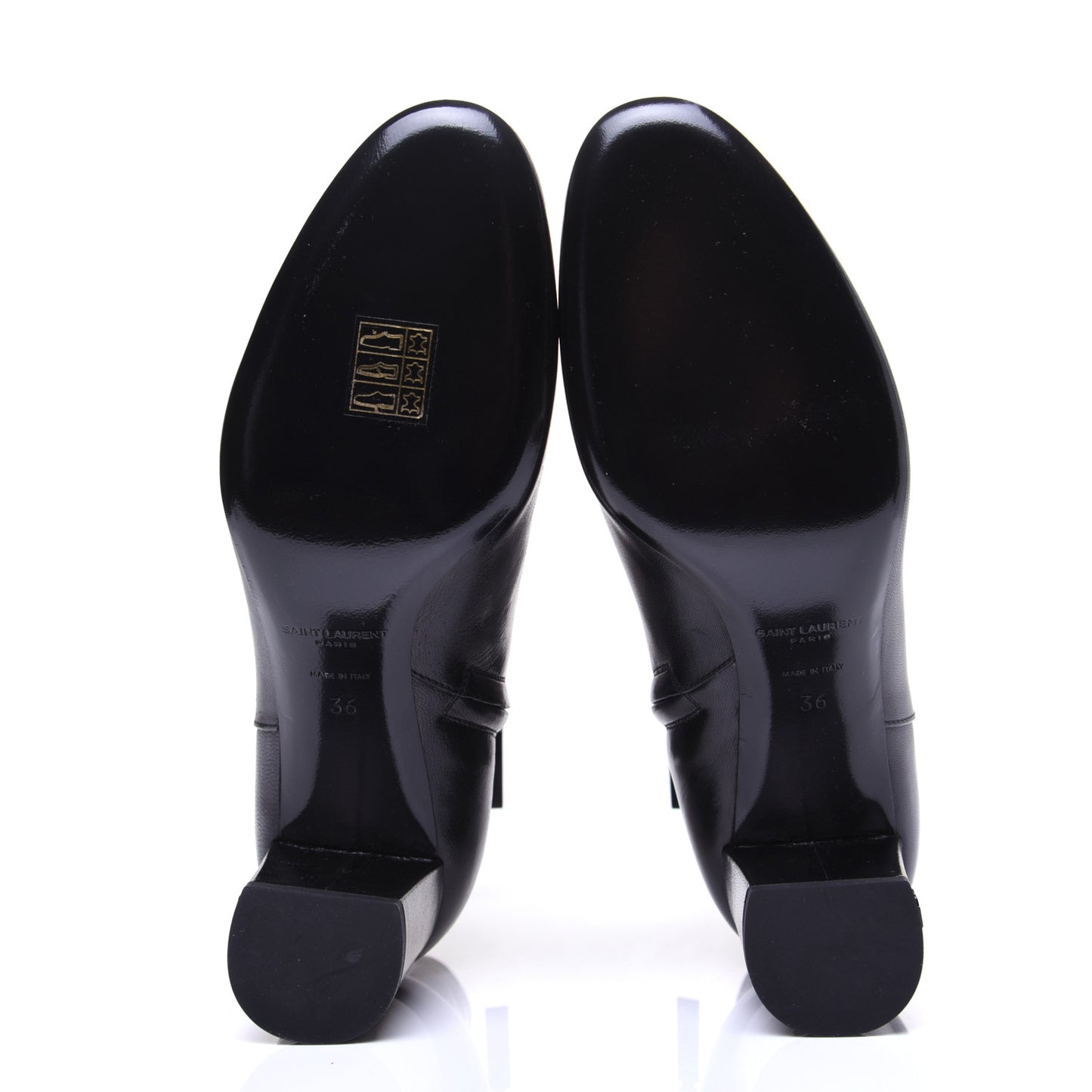 Nappa Loulou Ankle Zip Boot 36 Black