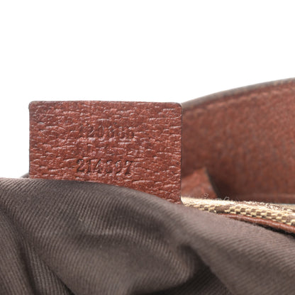 Gucci Monogram Mini Piston Lock Jackie O Hobo Brown 7 of 14
