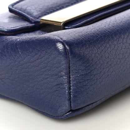 Jimmy Choo Metallic Calfskin Crossbody Bag Purple 8 of 12