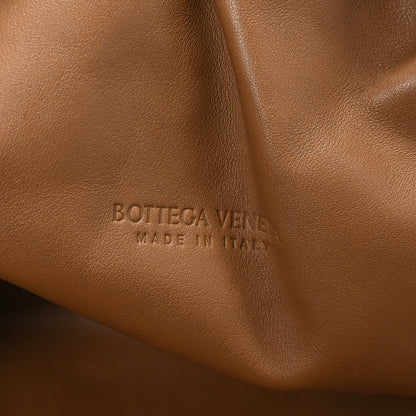Bottega Veneta Smooth Butter Calf The Pouch Oversized Clutch Teak 8 of 9
