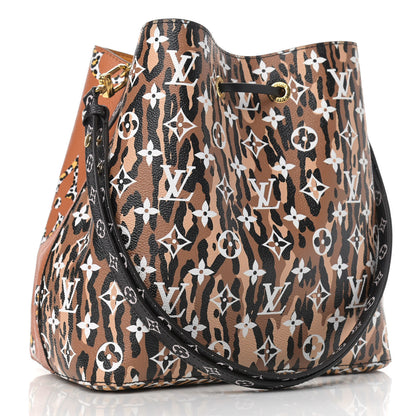 Louis Vuitton Monogram Giant Jungle NéoNoé Caramel 3 of 8