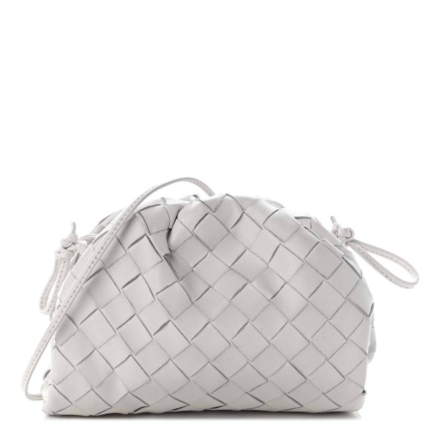 Nappa Intrecciato The Mini Pouch Chalk