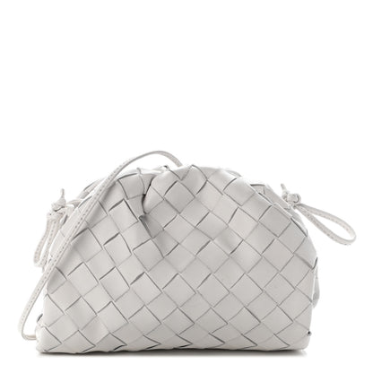 Bottega Veneta Nappa Intrecciato The Mini Pouch Chalk 1 of 9