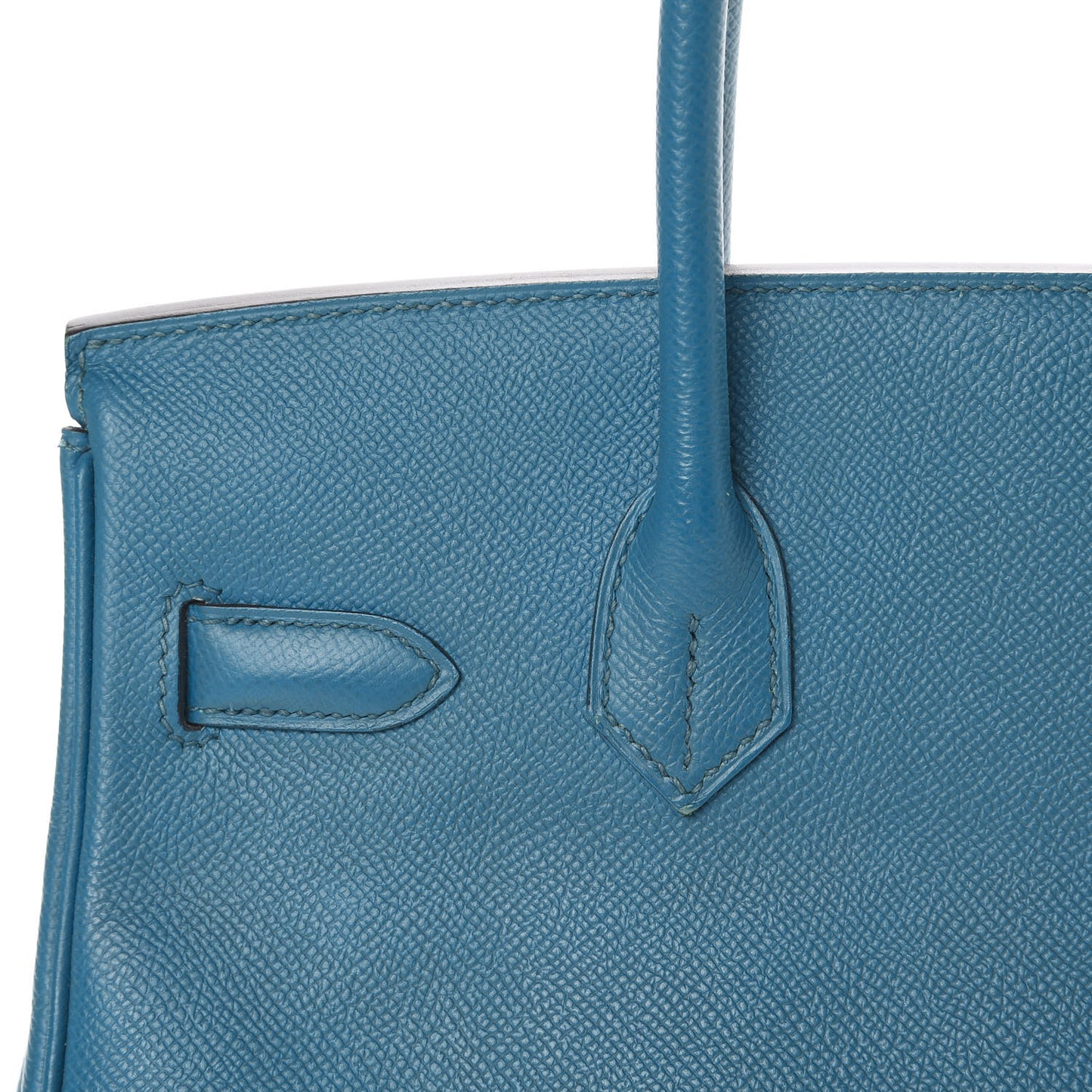 Epsom Birkin 30 Bleu Izmir