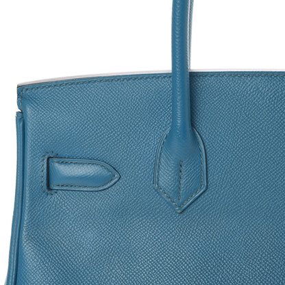 Hermes Epsom Birkin 30 Bleu Izmir 8 of 45