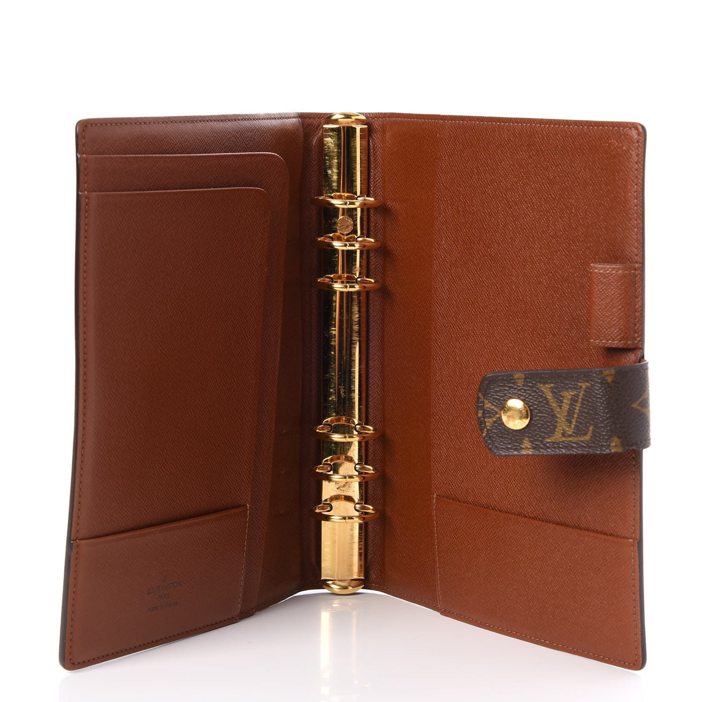 Monogram Large Ring Agenda Cover