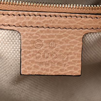 Gucci Dollar Calfskin Medium Soho Top Handle Satchel Camelia 6 of 10