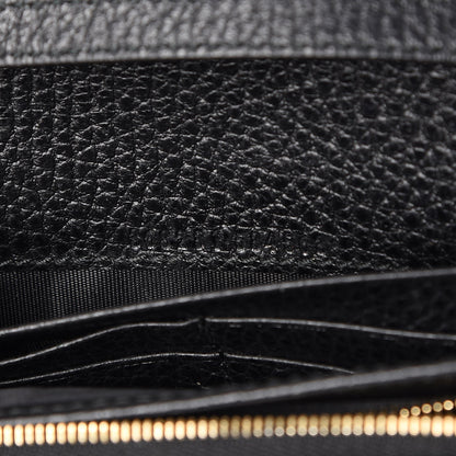 Gucci Dollar Calfskin Mini Swing Wallet Bag Black 6 of 8
