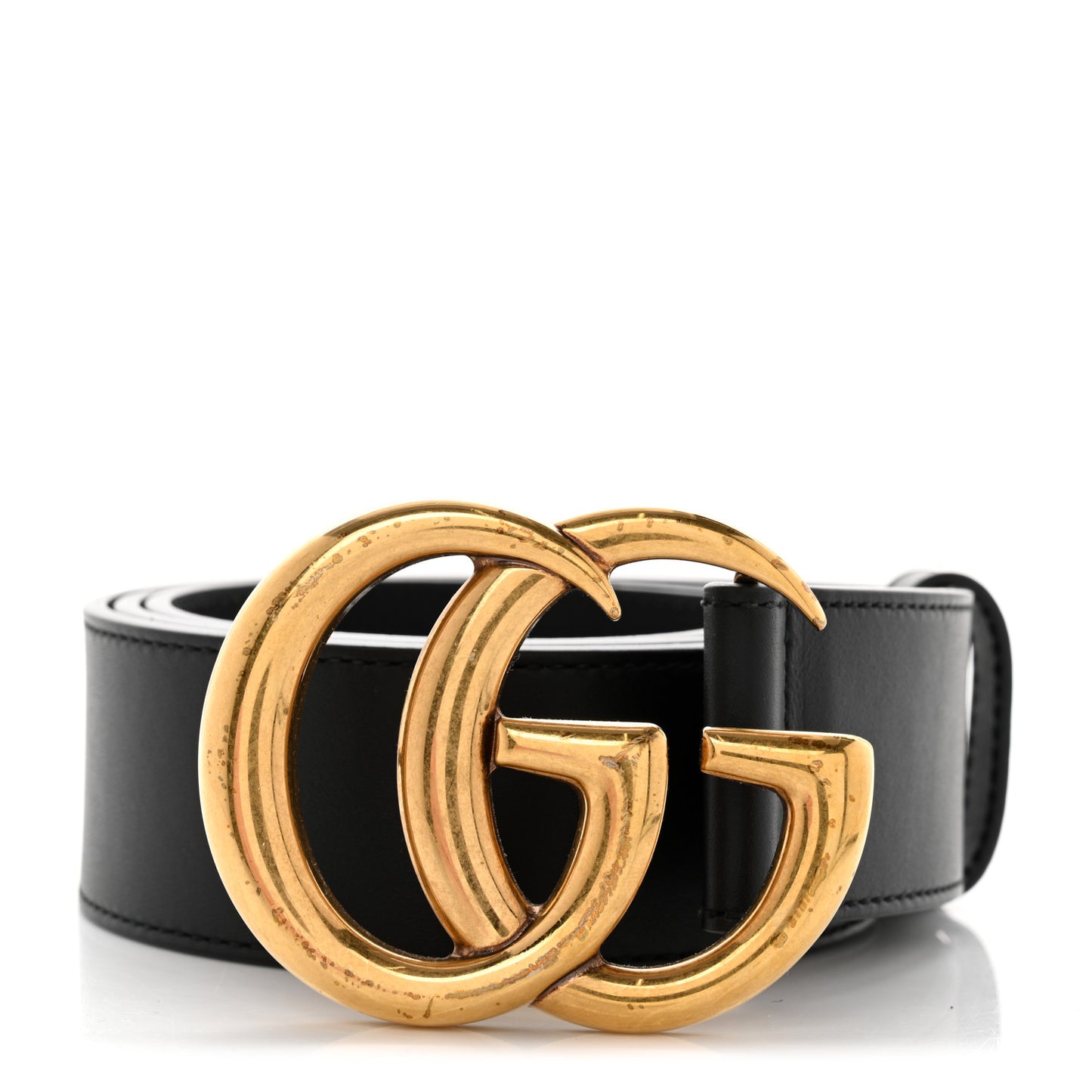 Calfskin Double G 40mm Belt 85 34 Black