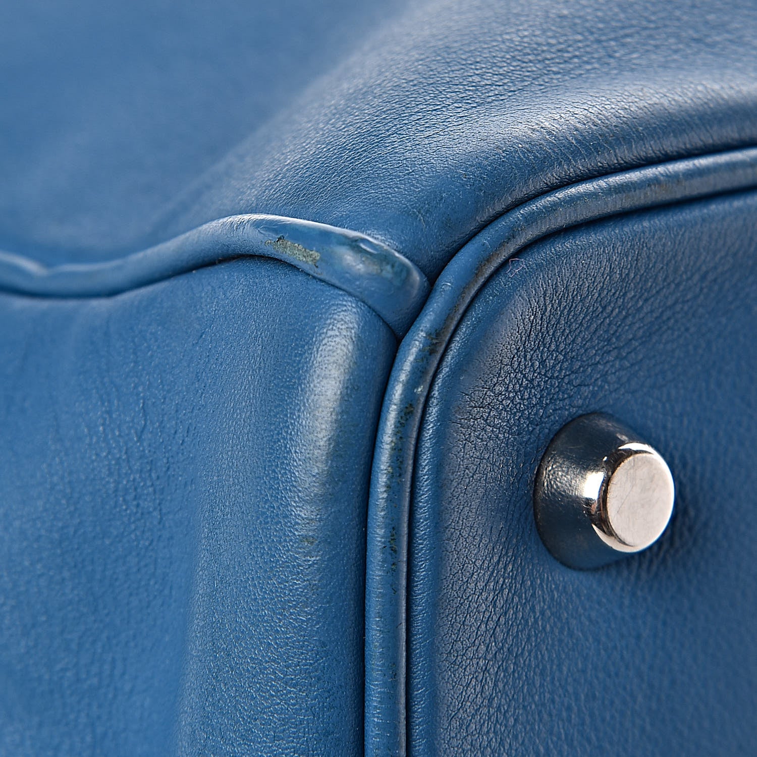 Christian Dior Smooth Calfskin Large Diorissimo Tote Blue 21 of 21
