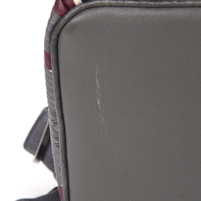 MCM Visetos Gunta Medium Stark Backpack Phantom Grey 9 of 9