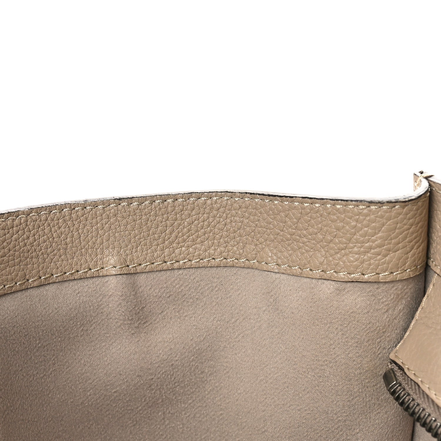 Celine Drummed Calfskin Mini Luggage Dune 15 of 15