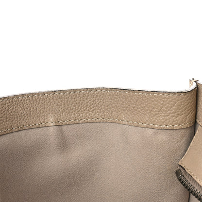Celine Drummed Calfskin Mini Luggage Dune 15 of 15