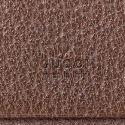 Gucci GG Supreme Monogram Web Ophidia Card Case Beige New Acero 5 of 8