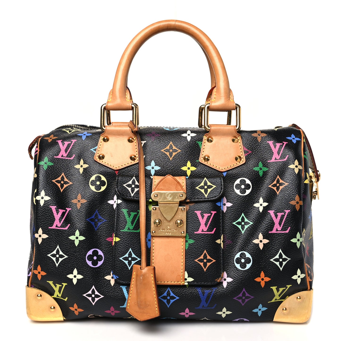 Monogram Multicolor Speedy 30 Black