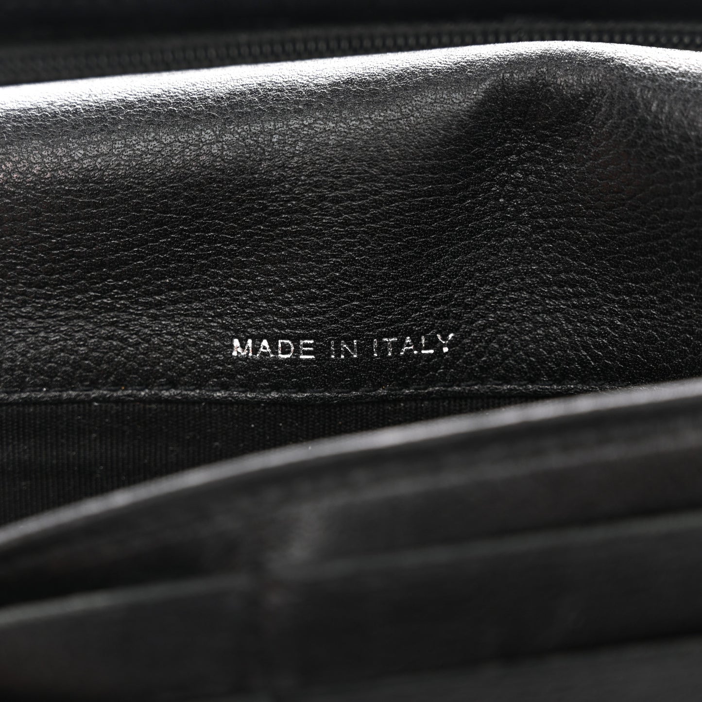 Caviar Sevruga French Long Wallet Black
