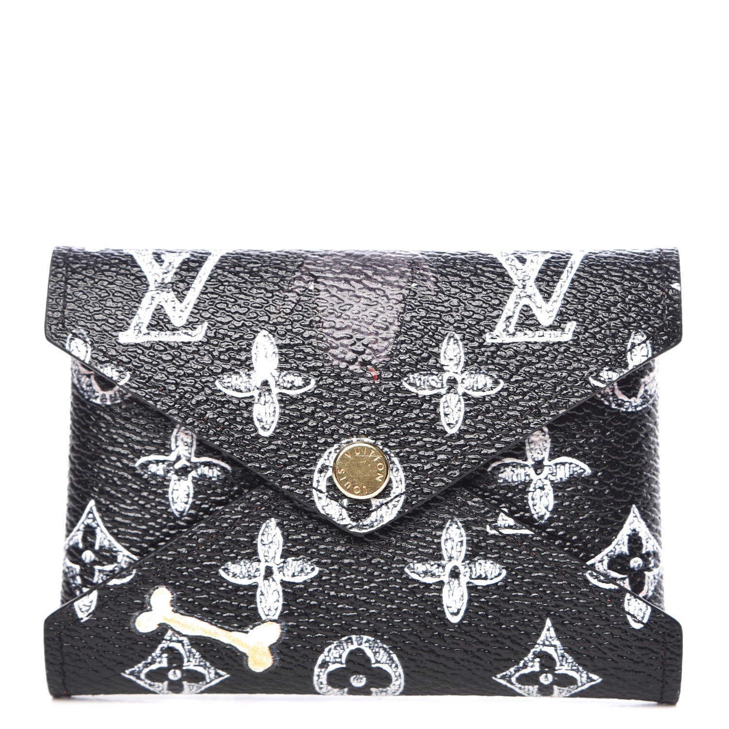 Louis Vuitton Catogram Small Kirigami Pochette Insert Black White 1 of 6