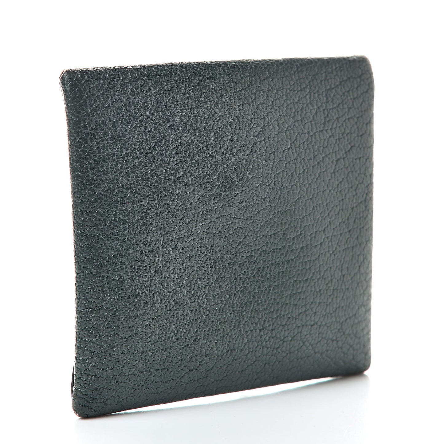 Chevre Mysore Bastia Coin Purse Vert Titien