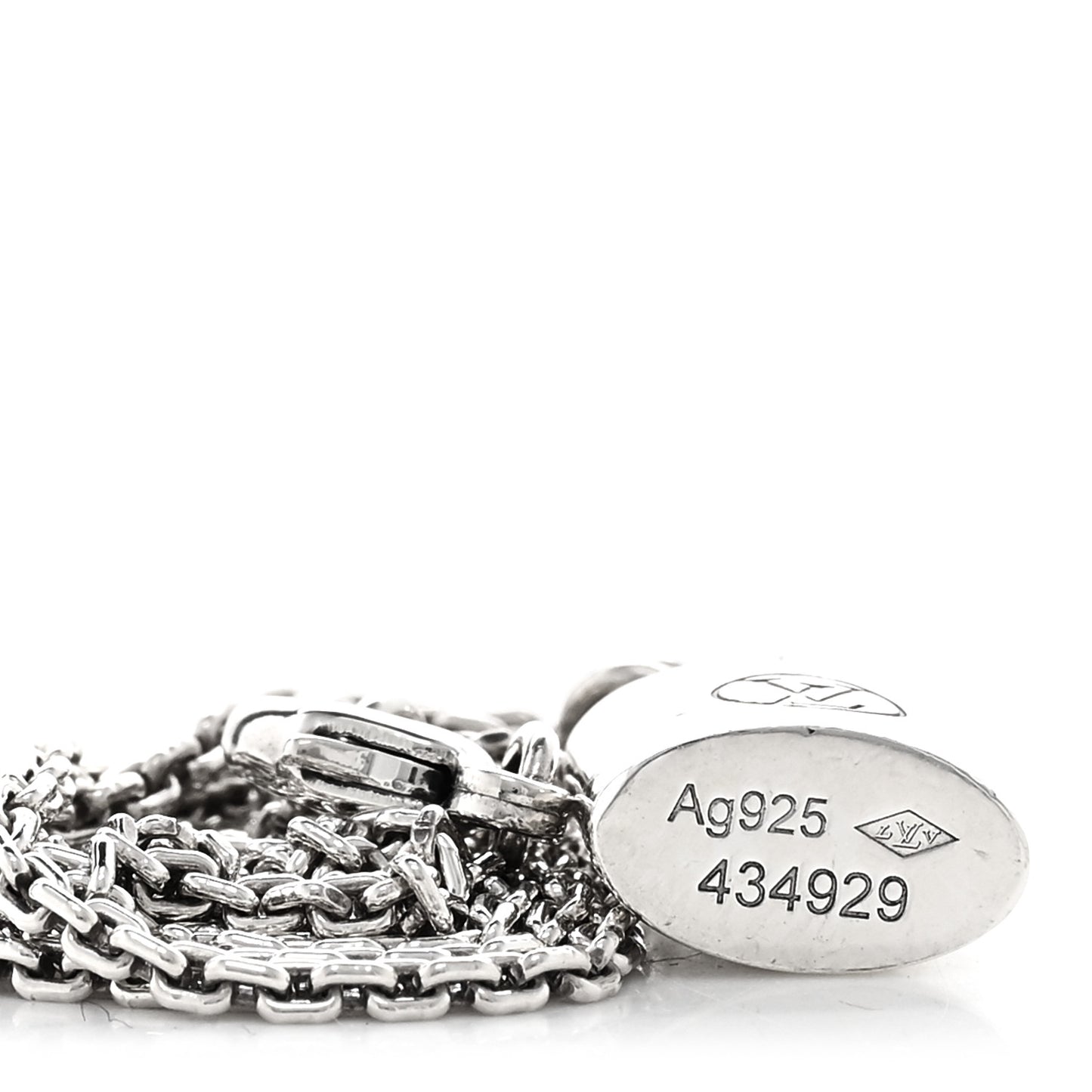 Sterling Silver Lockit Necklace