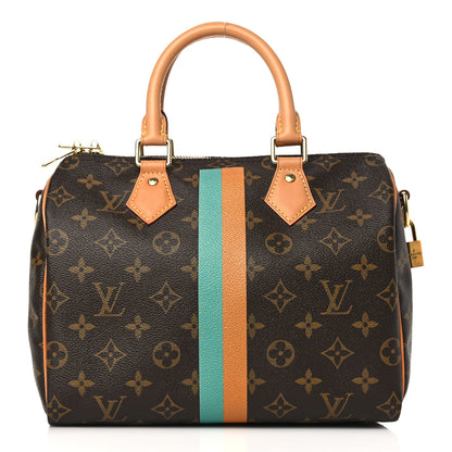 Louis Vuitton Monogram My LV Heritage Speedy Bandouliere 25 Orange Vert 1 of 7