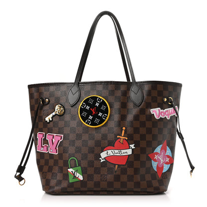 Louis Vuitton Damier Ebene Travel Stickers Neo Neverfull MM 1 of 10