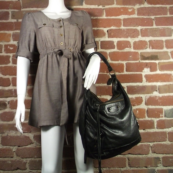 Chevre Day Hobo Black