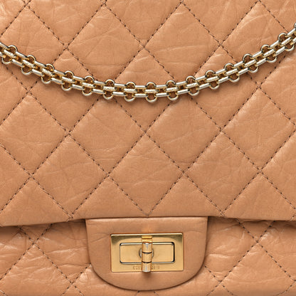 Chanel Aged Calfskin Quilted 2.55 Reissue 227 Flap Brown 8 of 14
