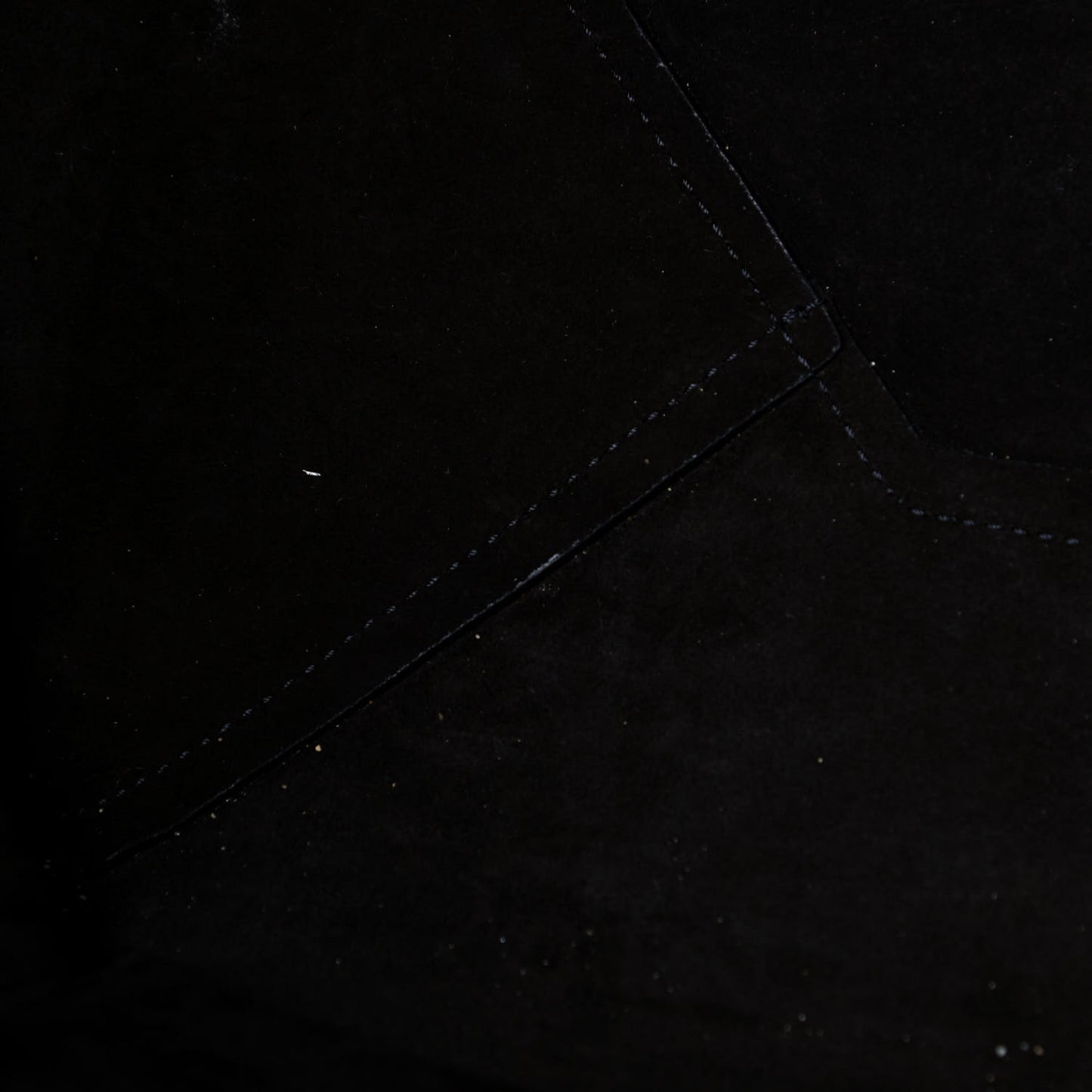 Soft Grained Calfskin Small Belt Cabas Phantom Black