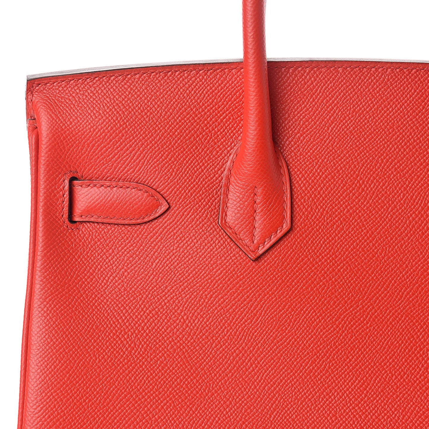 Epsom Birkin 30 Rouge De Coeur