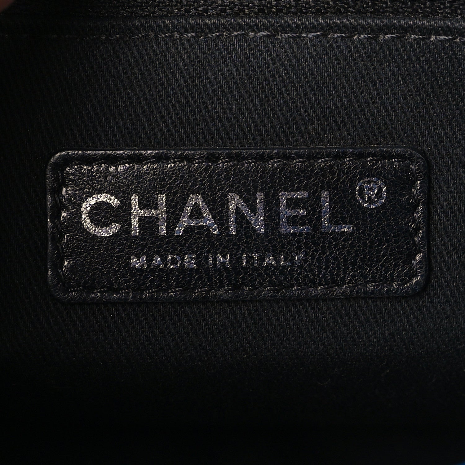 Chanel Patent Quilted Large Coco Shine Flap Blue 6 of 9