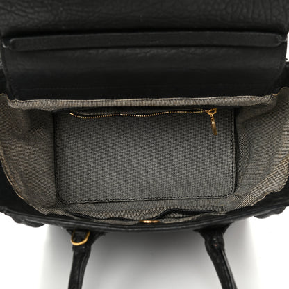 MCM Calfskin Small Kathy Tote Black 5 of 11