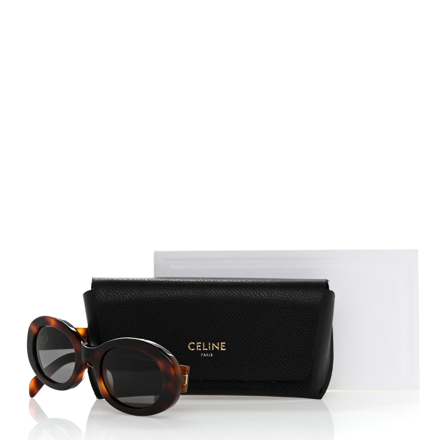 Celine Acetate Triomphe 01 Sunglasses CL 40194U Tortoise 6 of 6