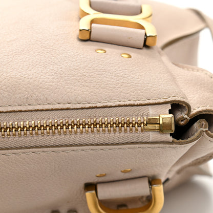 Chloe Calfskin Medium Marcie Satchel Powder Beige 15 of 17
