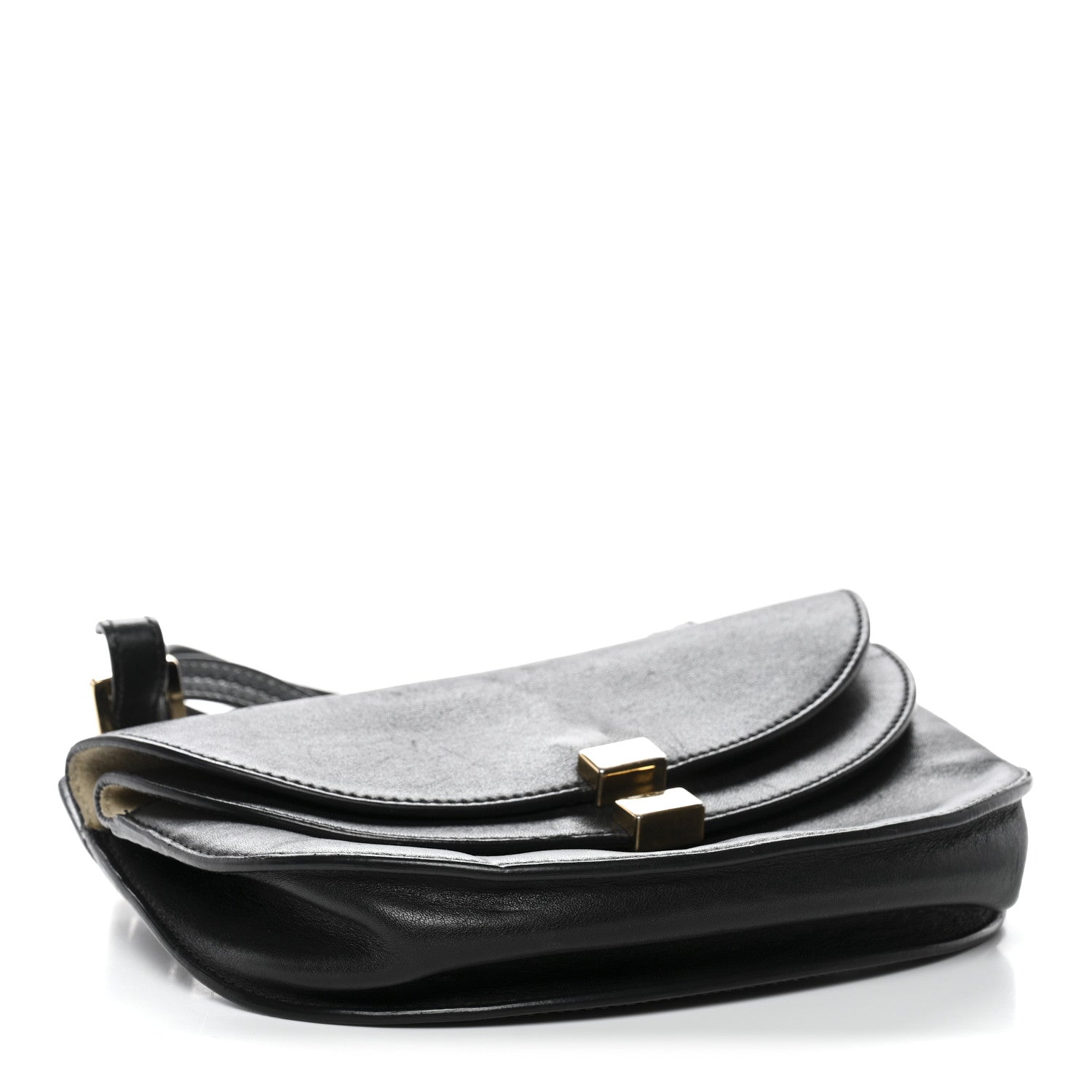 Chloe Calfskin Georgia Crossbody Bag Black 4 of 12