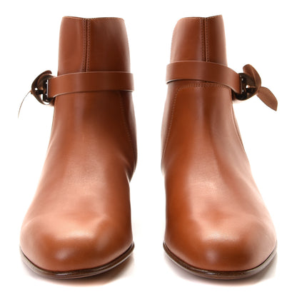 Hermes Calfskin Neo Low Boots 39 Natural 5 of 7