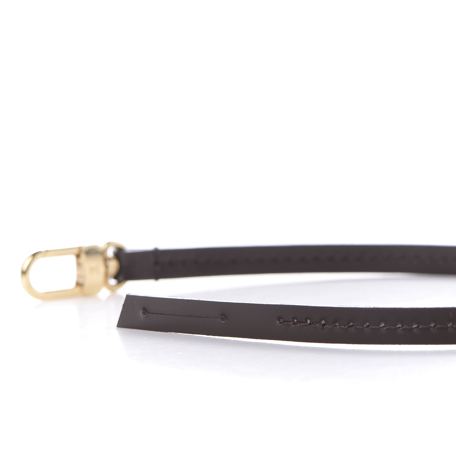 Louis Vuitton Calfskin Pochette Accessories Strap Brown 3 of 3