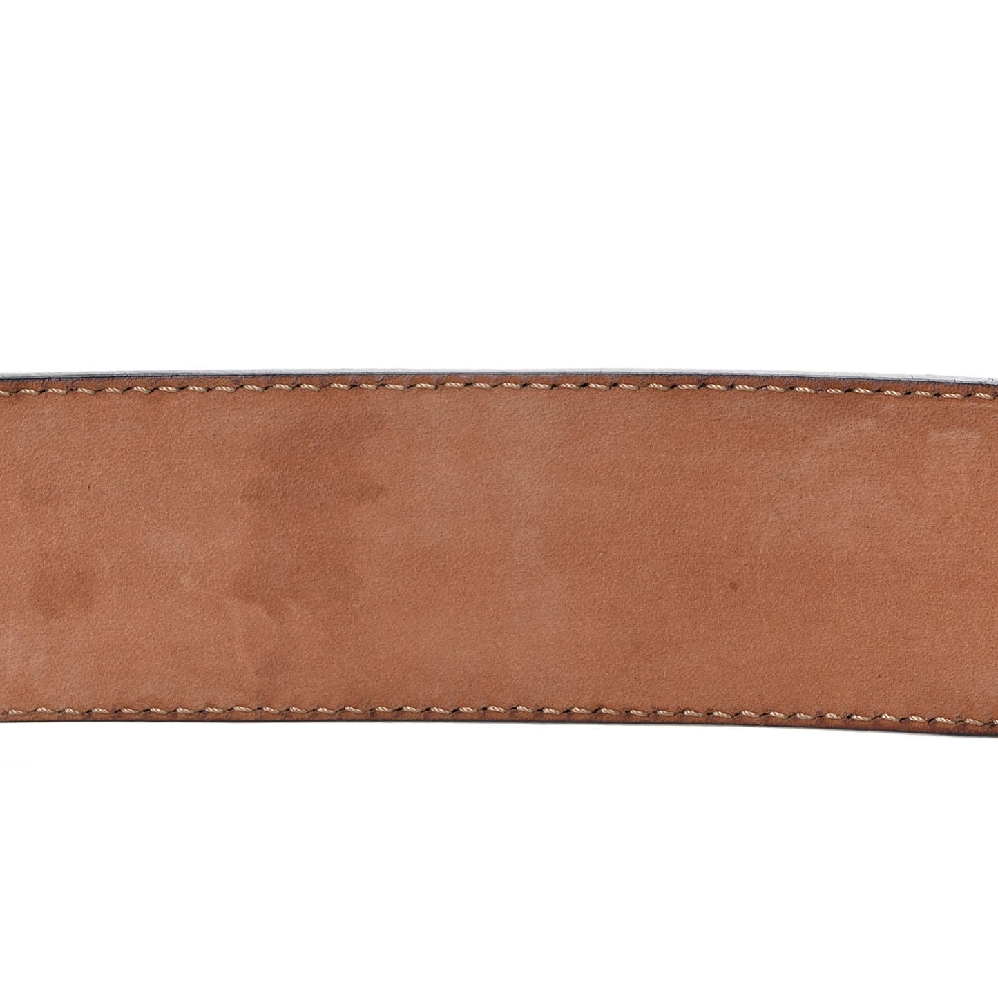 Vitello F is Fendi Bi-Color FF 1974 Embossed Belt 70 28 Maya Black