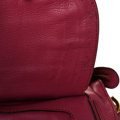 Chloe Calfskin Medium Marcie Hobo Peony Red 17 of 17