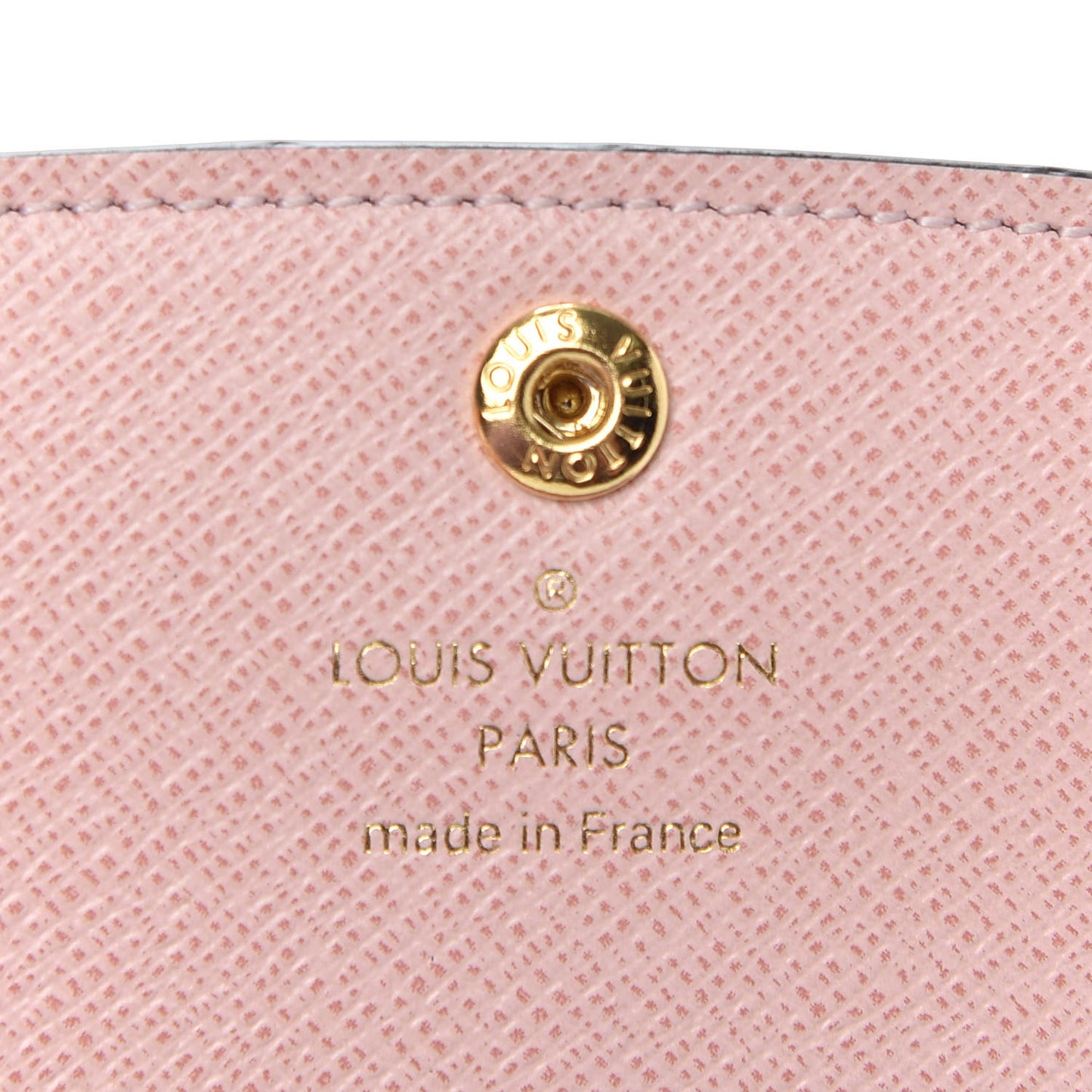 Monogram Emilie Wallet Rose Ballerine