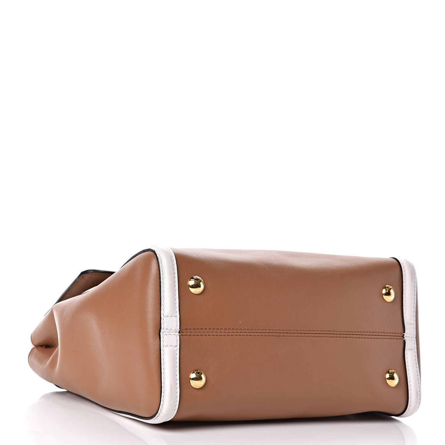 Calfskin Small Jiji Top Handle Camel