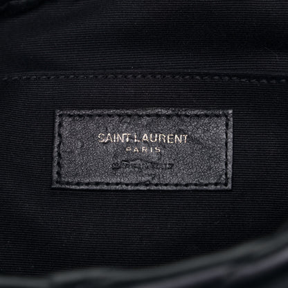 Saint Laurent Calfskin Matelasse Monogram Lou Camera Bag Black 5 of 5